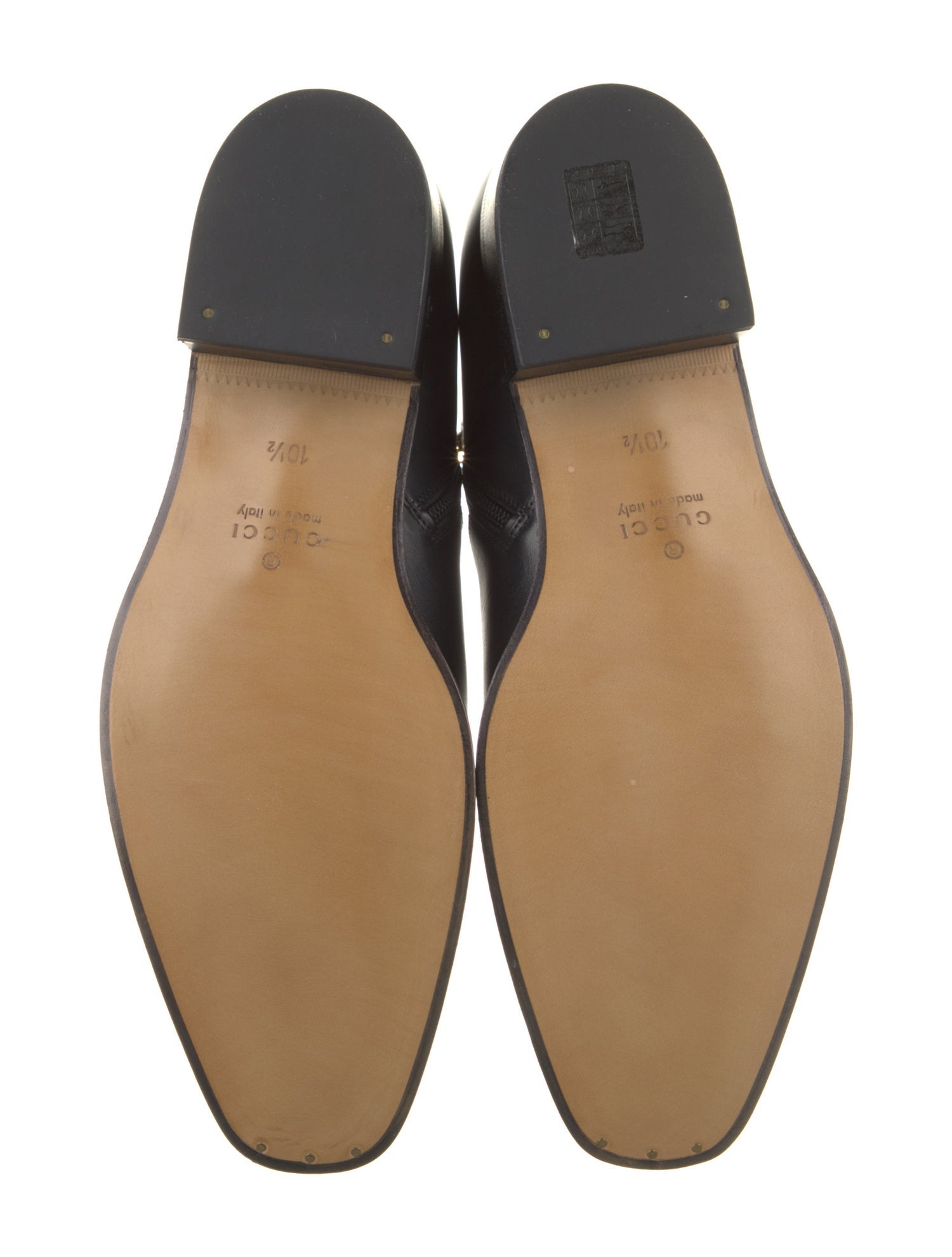 Gucci Hasler Horsebit Accent Leather Chelsea Boots